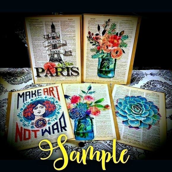 Smoking Caterpillar Daydreams Wild Alice Wonderland Pipe Dreams Luna Moth Art - Picture 4 of 5